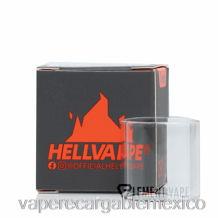 Vape Recargable Hellvape Conejo Muerto Mtl Rta Vidrio De Repuesto 4ml Vidrio De Repuesto
